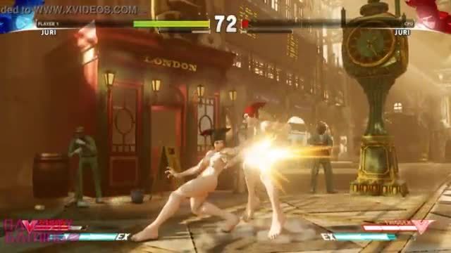 Street Fighter V Juri Naked MOD