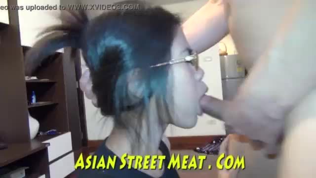 Thai Bum Bitch With Glasses Opens Sphincter